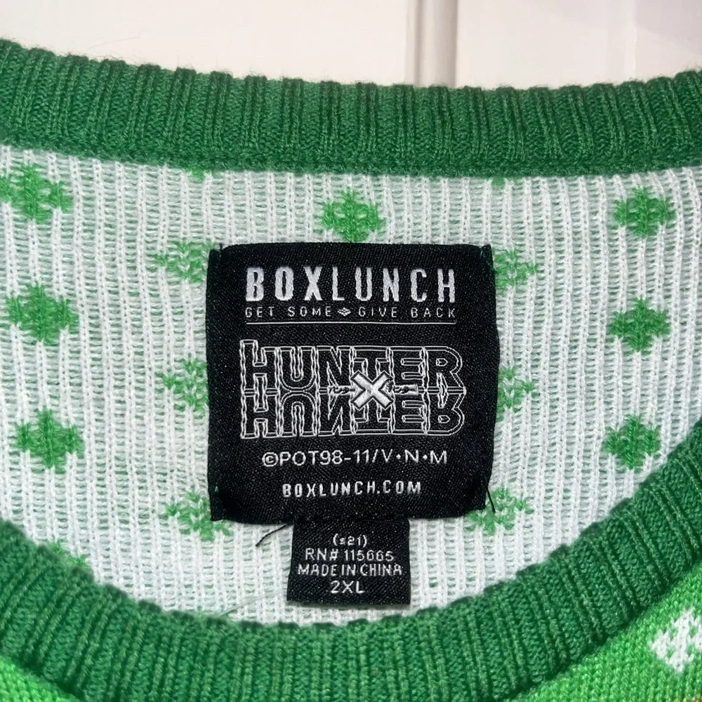 Box Lunch Hunter x Hunter Chibi Gon Holiday Sweater‎ Size 2XL